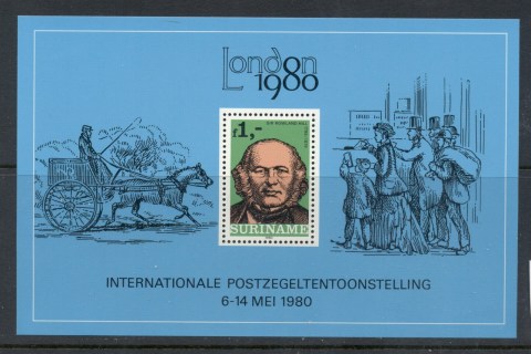 Surinam-1980-Rowland-Hill-MS-MUH