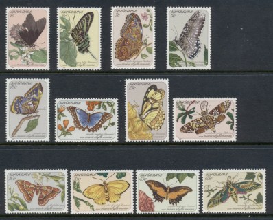 Surinam-1983-Butterflies-MUH