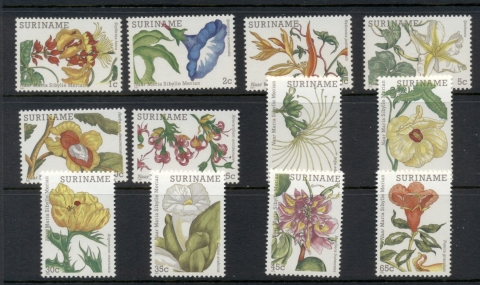 Surinam-1983-Flower-Paintings-MUH