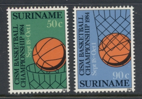 Surinam-1984-Military-Sports-Basketball-MUH