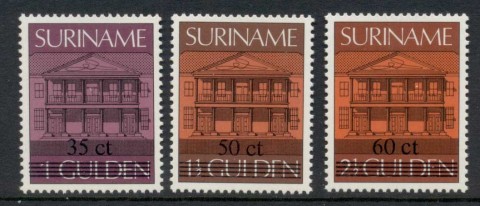 Surinam-1986-Surcharges-MUH