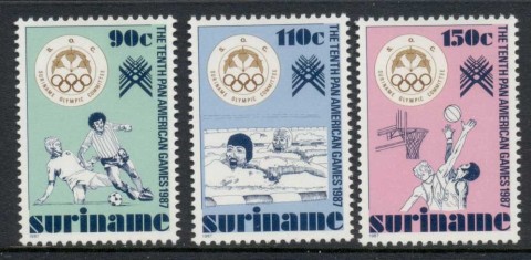 Surinam-1987-Pan-American-Games-MUH