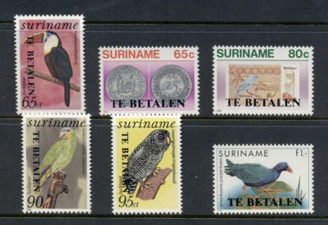 Surinam-1987-Te-Betalen-Opts-MUH