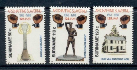 Surinam-1988-Abolition-of-Slavery-MUH