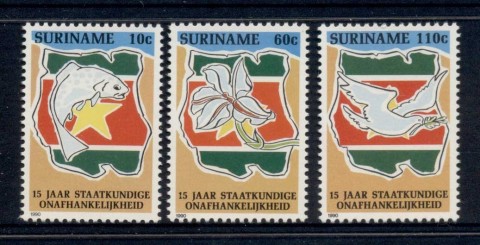 Surinam-1990-Independence-Anniversary-MUH