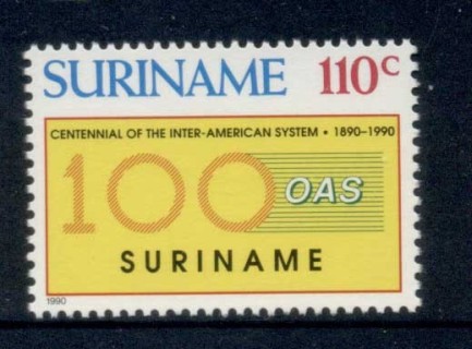 Surinam-1990-Organisation-of-American-States-MUH