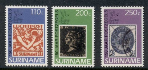 Surinam-1990-Stamp-World-London-MUH