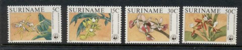 Surinam-1986-WWF-Flowers
