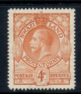 Swaziland-1933-KGV-Shield-4d-MLH