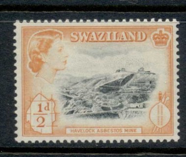 Swaziland-1956-QEII-Pictorials-0-5d-MLH