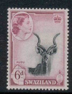 Swaziland-1956-QEII-Pictorials-6d-MLH