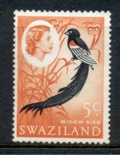 Swaziland-1962-68-QEII-Pictorials-5c-MLH