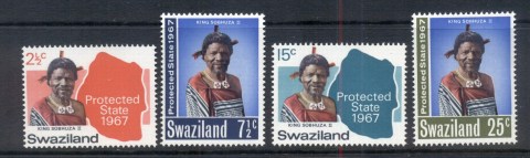 Swaziland-1967-Self-Government-MUH