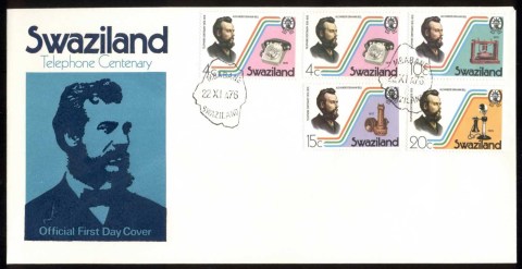 Swaziland-1976-Telephone-Centenary_1