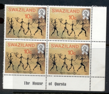 Swaziland-1977-Rock-paintings-10c-blk4-MUH