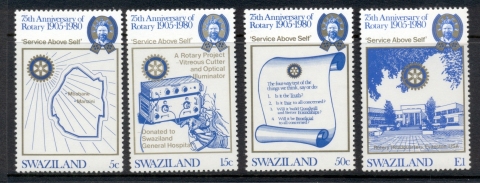 Swaziland-1980-Rotary-International-MUH