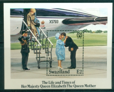 Swaziland-1985-Queen-Mother-85th-Birthday-MS-MUH