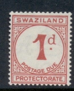 Swaziland-1933-Postage-Due-1d-MLH