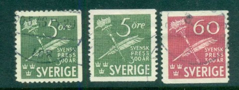 Sweden-1945-Tercentenary-of-Swedish-Press-FU-lot83796