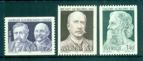 Sweden-1973-Nobel-Prize-Winners-MUH-lot83935