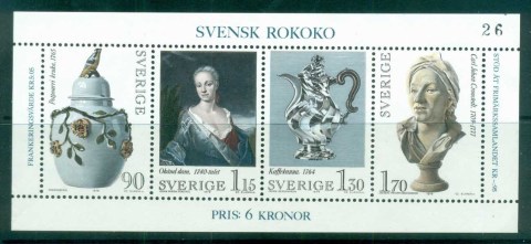 Sweden-1979-Swedish-Rococo-MS-MUH-lot84017