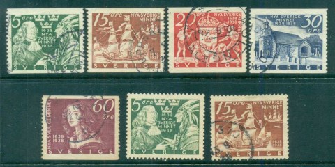 Sweden-1938-Tercentenary-of-Settlement-at-Wilmington-FU-lot83777