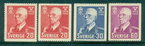 Sweden-1942-King-Gustav-V-MH-lot83791