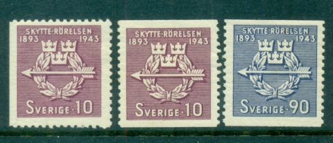 Sweden-1943-Voluntary-Rifle-Associations-MH-lot83792