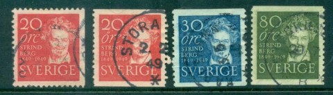 Sweden-1949-August-Strindberg