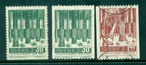 Sweden-1959-Administration-of-Crown-Lands-Forests-FU-lot83828