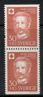 Sweden-1959-Henri-Dunant-Red-Cross-bklt-Pr-MLH