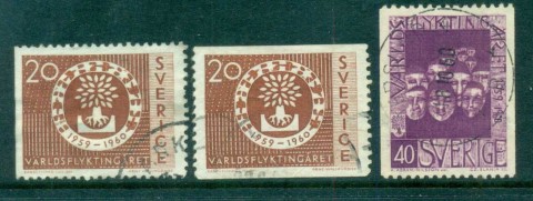 Sweden-1960-World-Refugee-Year-FU-lot83831