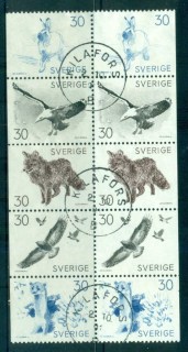 Sweden-1968-Wildlife-booklet-pane-FU-lot83882