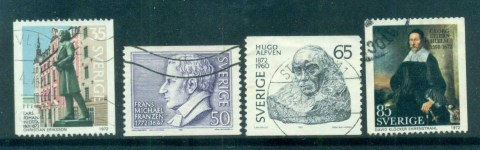 Sweden-1972-Anniversaries-FU-lot83913