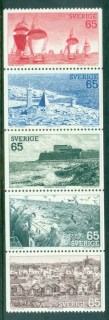 Sweden-1974-Scenes-from-Swedens-West-Coast-booklet-pane-MUH-lot83944