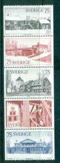 Sweden-1975-Architectural-Heritage-year-booklet-pane-MUH-lot58768