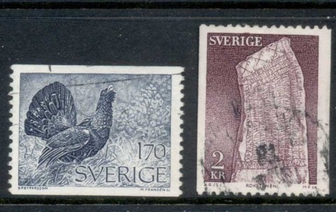 Sweden-1975-Bird-Stone-FU