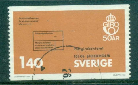 Sweden-1975-Postal-Giro-Office-FU-lot83952