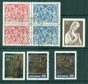 Sweden-1975-Xmas-MLH-FU-lot83967