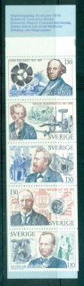 Sweden-1976-Inventors-booklet-MUH-lot83981