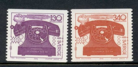 Sweden-1976-Telephone-Centenary