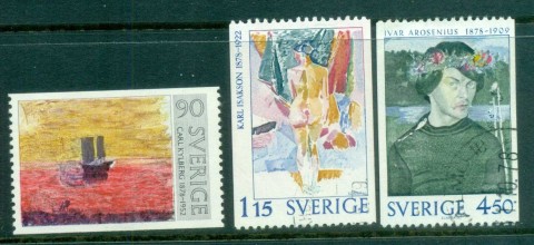 Sweden-1978-Swedish-Painters-FU-lot84002