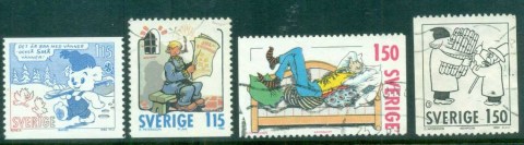 Sweden-1980-Comic-Strip-Characters-FU-lot84031