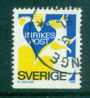 Sweden-1980-Squirrel-FU-lot84025