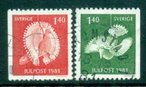 Sweden-1981-Xmas-FU-lot84048