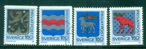 Sweden-1983-Provincial-Arms-lot84067