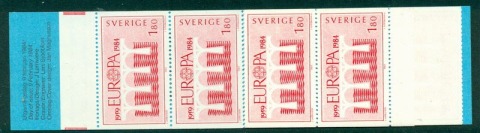 Sweden-1984-Europa-Booklet-10-MUH-Lot17622