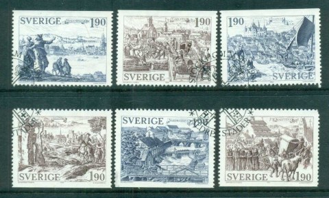 Sweden-1984-Medieval-Towns-FU-lot84083