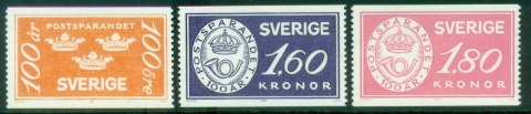 Sweden-1984-The-100th-Anniversary-of-the-Postal-Savings-MUH