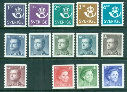 Sweden-1985-Definitives-MUH-lot84095